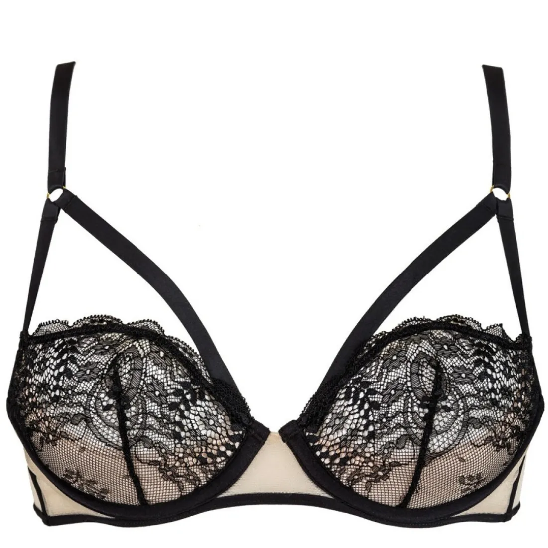 Soutien-gorge corbeille noir