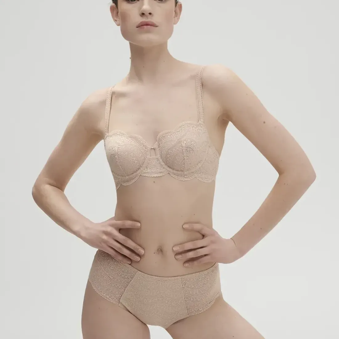 Soutien-gorge corbeille Peau Rosée