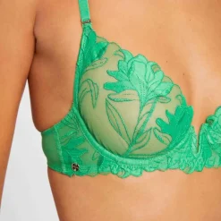 Soutien-gorge corbeille vert Capucine