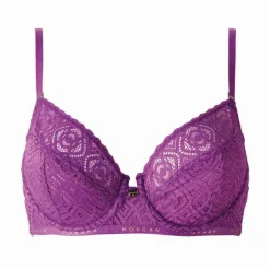 Soutien-gorge corbeille violet Gwen