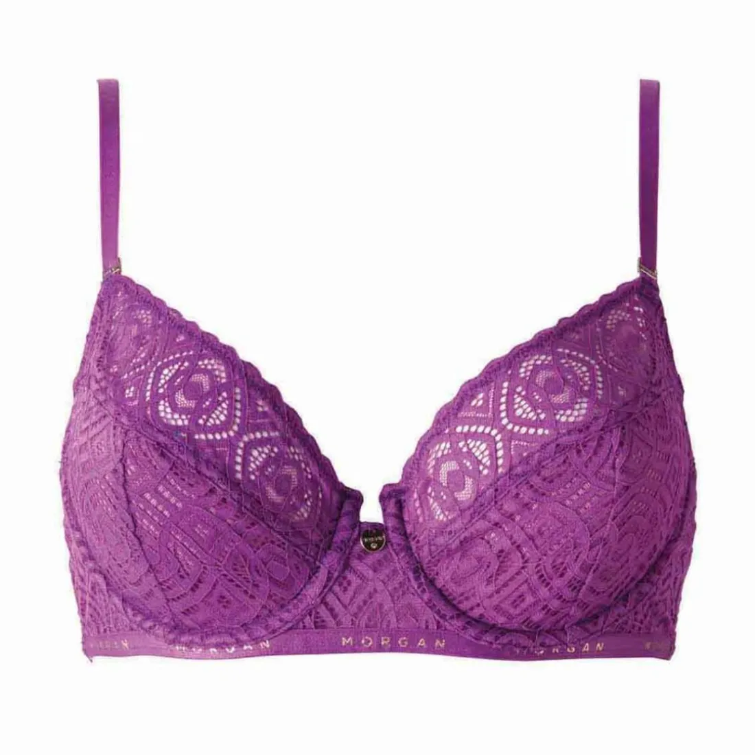 Soutien-gorge corbeille violet Gwen