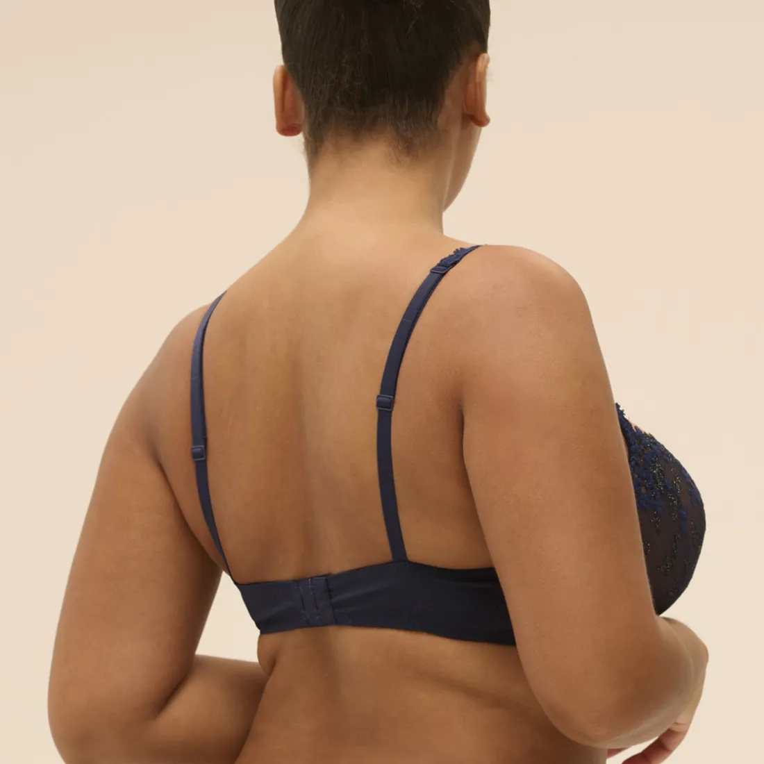 Soutien-gorge corbeille Wish - Saphir bleu