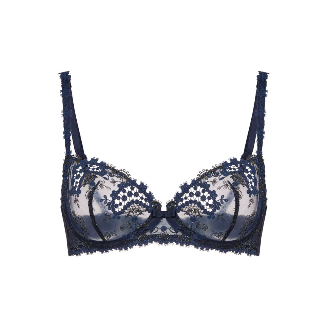 Soutien-gorge corbeille Wish - Saphir bleu