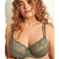 soutien-gorge Corbeilles et Balconnet - Vert
