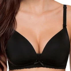 Soutien-gorge d'allaitement noir MAY