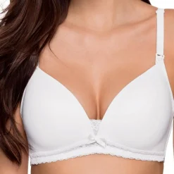 Soutien-gorge d'allaitement blanc