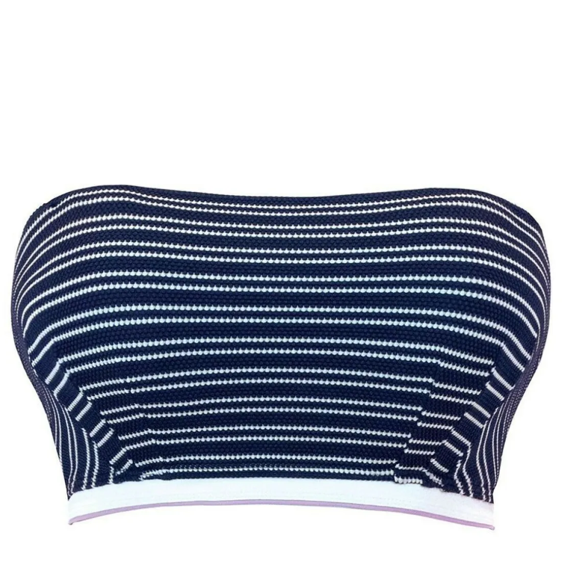 Soutien-gorge de bain bandeau bleu