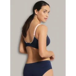 Soutien-gorge de grossesse et allaitement doux - Bleu Carriwell