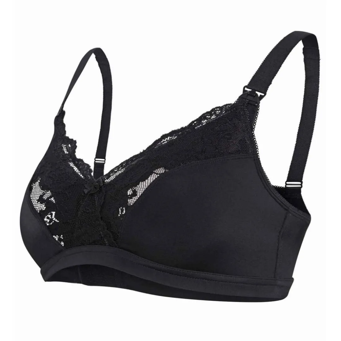 Soutien-gorge de grossesse et allaitement - Noir Carriwell