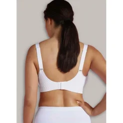 Soutien-gorge de grossesse et allaitement rembourré Carri-Gel - Blanc Carriwell