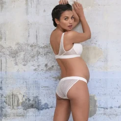 Soutien-gorge de grossesse et d'allaitement sans armatures - rose