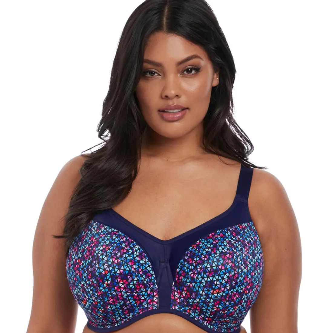 Soutien-gorge de sport Elomi ENERGISE navy geo-Elomi