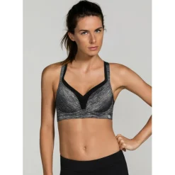 Soutien-gorge de sport gris OUTRUN