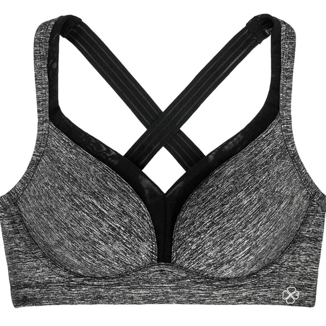 Soutien-gorge de sport gris OUTRUN