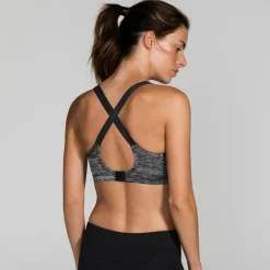 Soutien-gorge de sport gris OUTRUN
