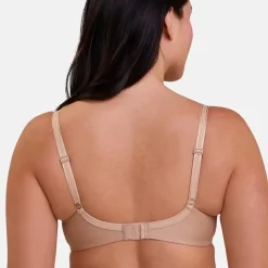 Soutien-gorge emboitant à armatures beige