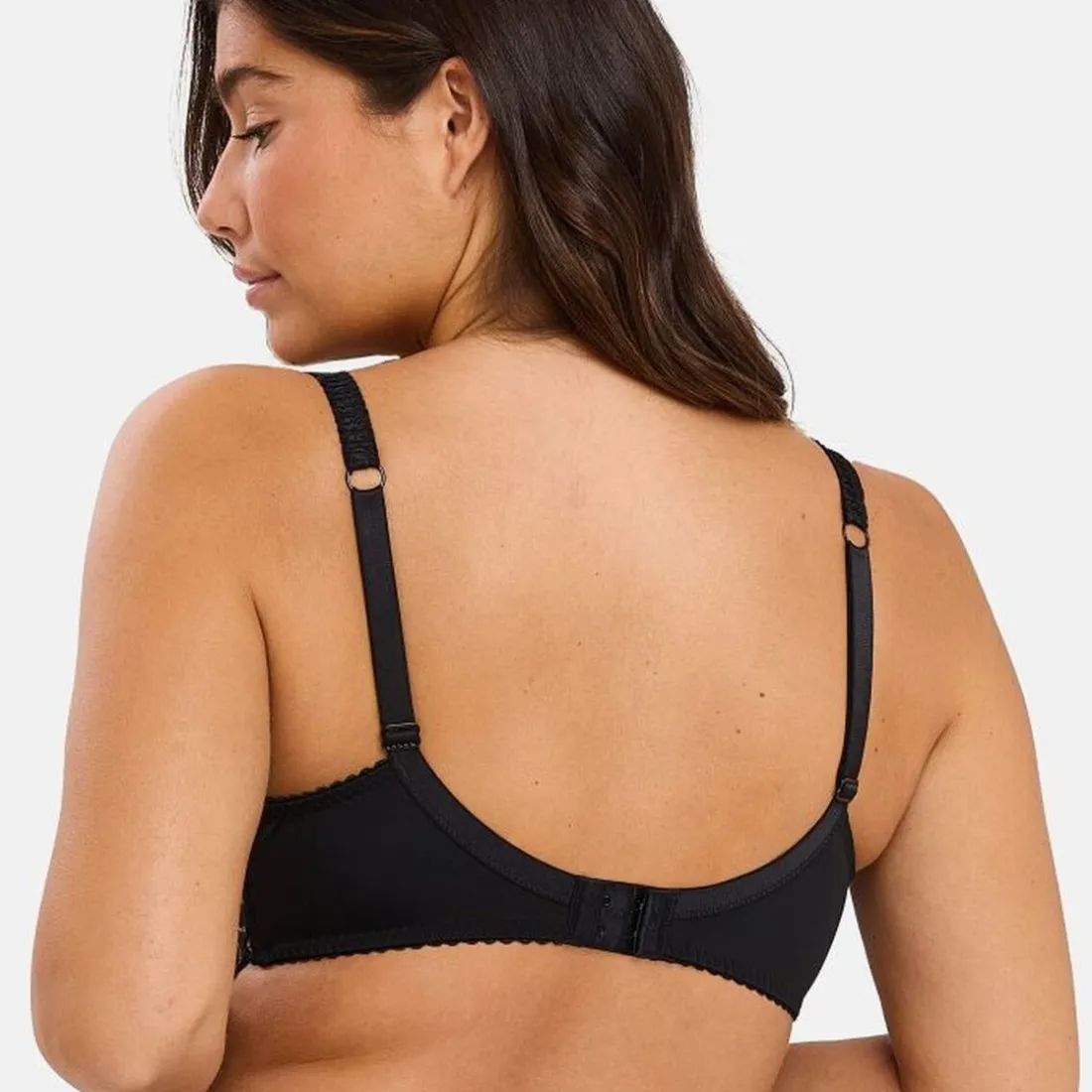 Soutien-gorge emboitant à armatures - Noir
