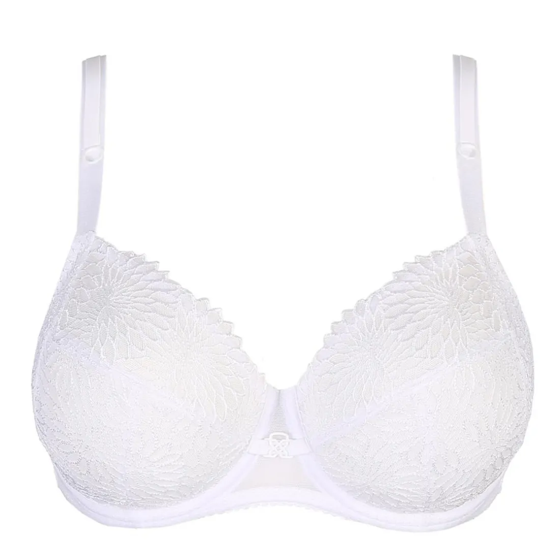 Soutien-gorge emboitant armatures blanc