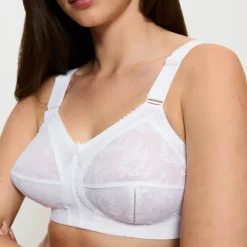 Soutien-gorge emboitant armatures blanc