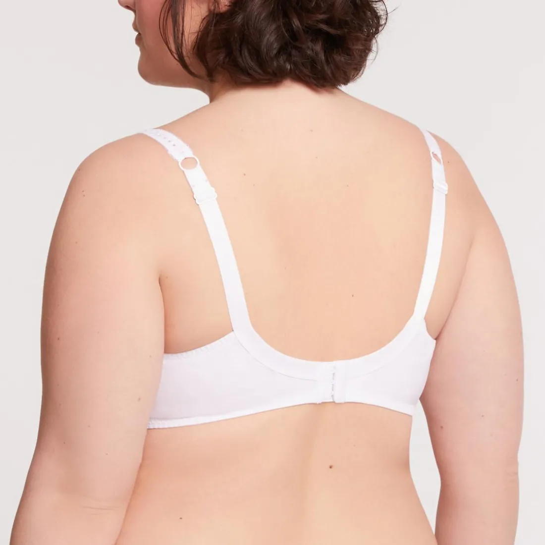 Soutien-gorge emboitant armatures blanc