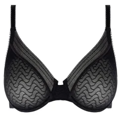 Soutien-gorge emboitant armatures noir APHRODITE