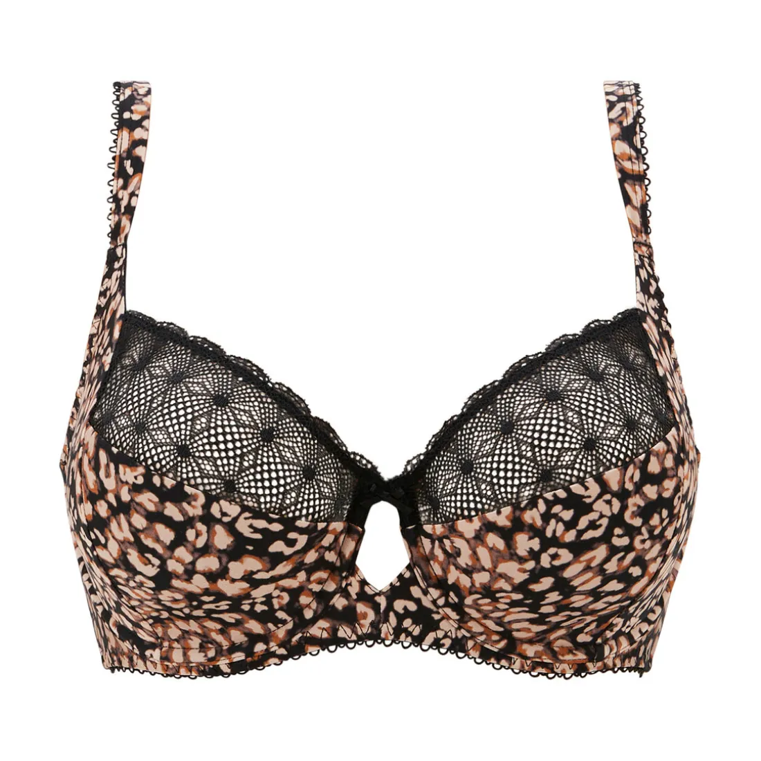 Soutien-gorge emboitant avec armatures - Noir
