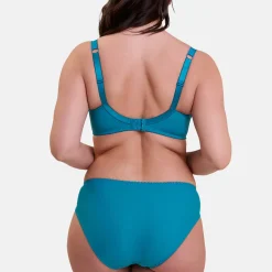 Soutien-gorge emboitant avec armatures Bleu