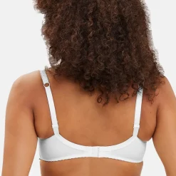 Soutien-gorge emboitant avec armatures en dentelle