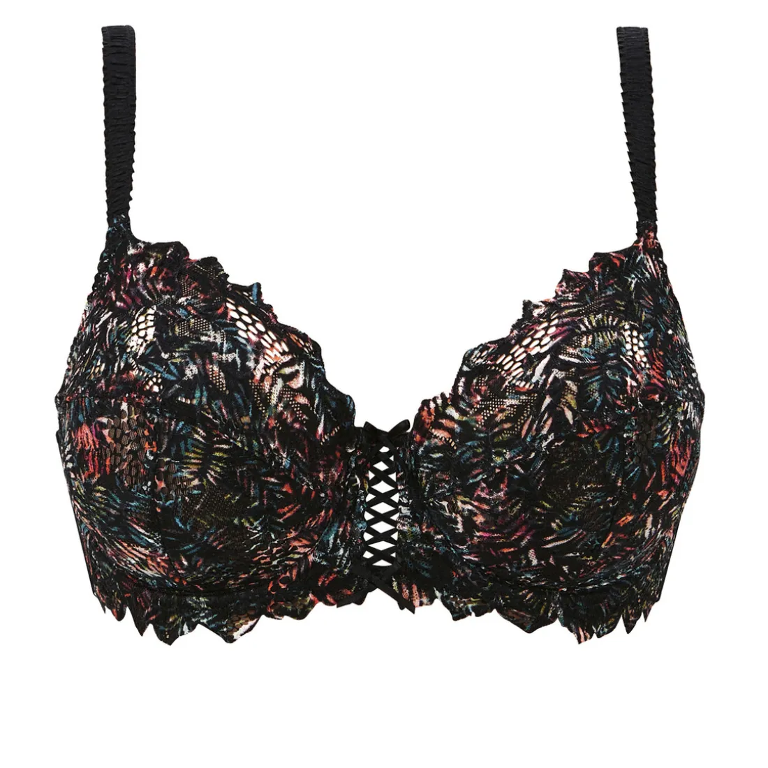 Soutien-gorge emboitant avec armatures - Noir