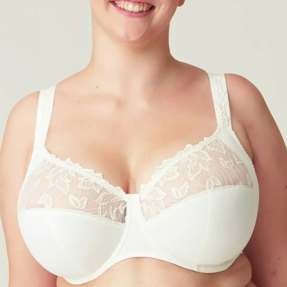 Soutien-gorge emboitant blanc
