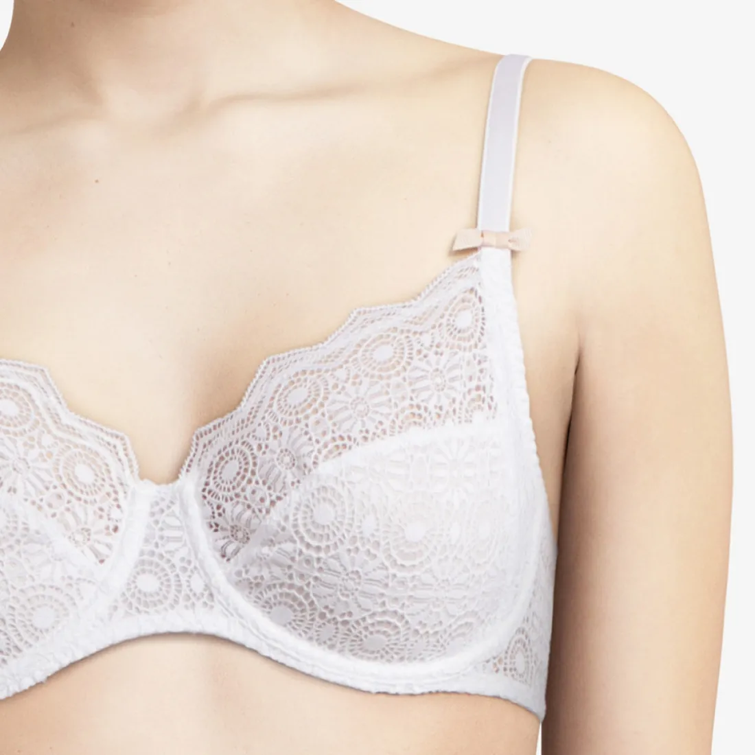 Soutien-gorge emboitant blanc