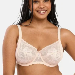 Soutien-gorge emboitant grand maintien à armatures - Rose
