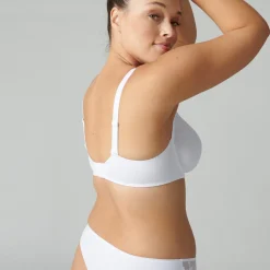 Soutien-gorge emboitant moulé blanc