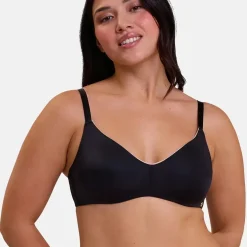 Soutien-gorge emboitant moulé sans armatures noir