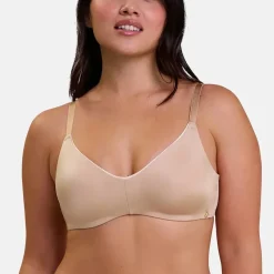 Soutien-gorge emboitant moulé sans armatures beige