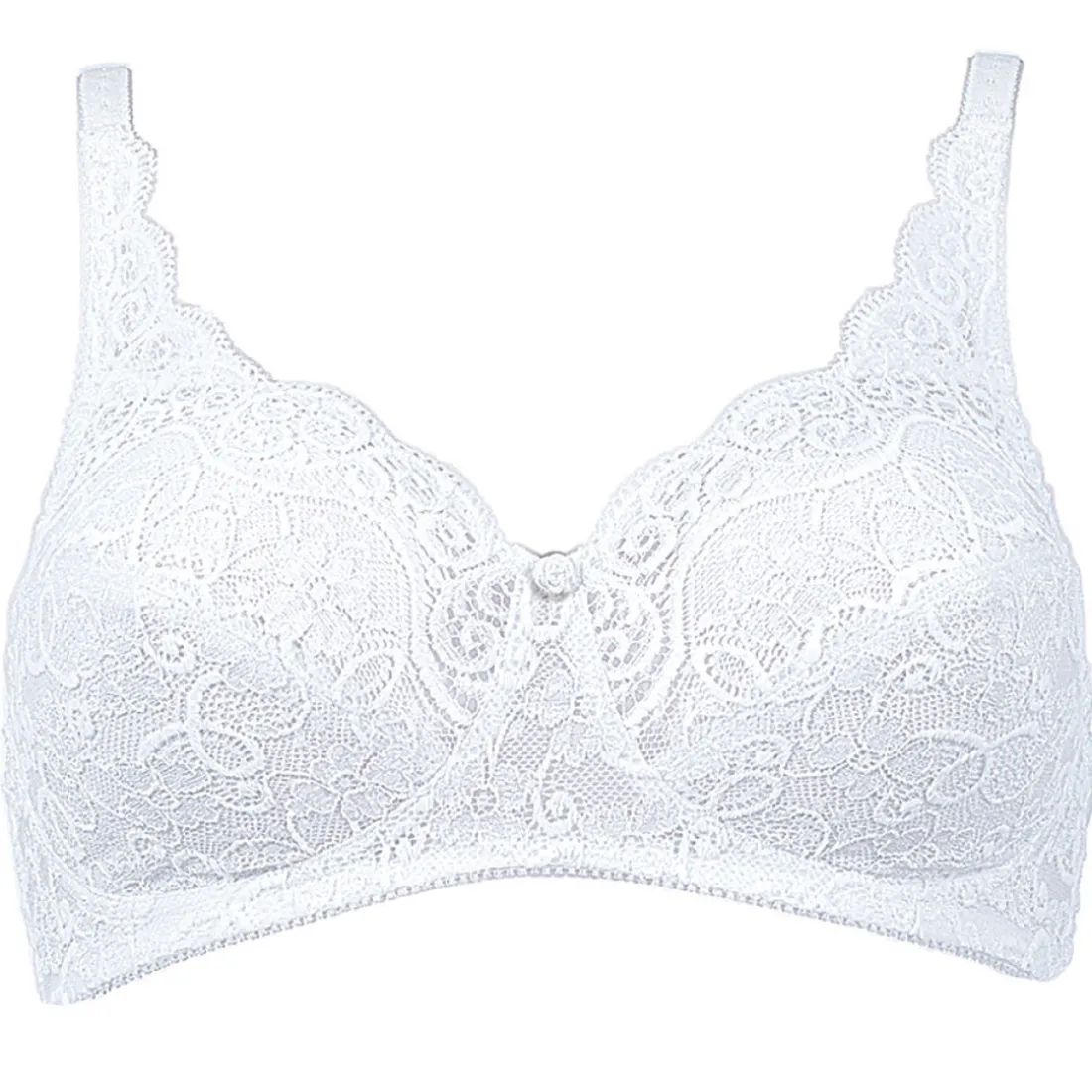 Soutien-gorge emboitant sans armatures blanc