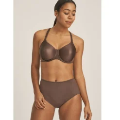 Soutien-gorge emboîtant armatures marron