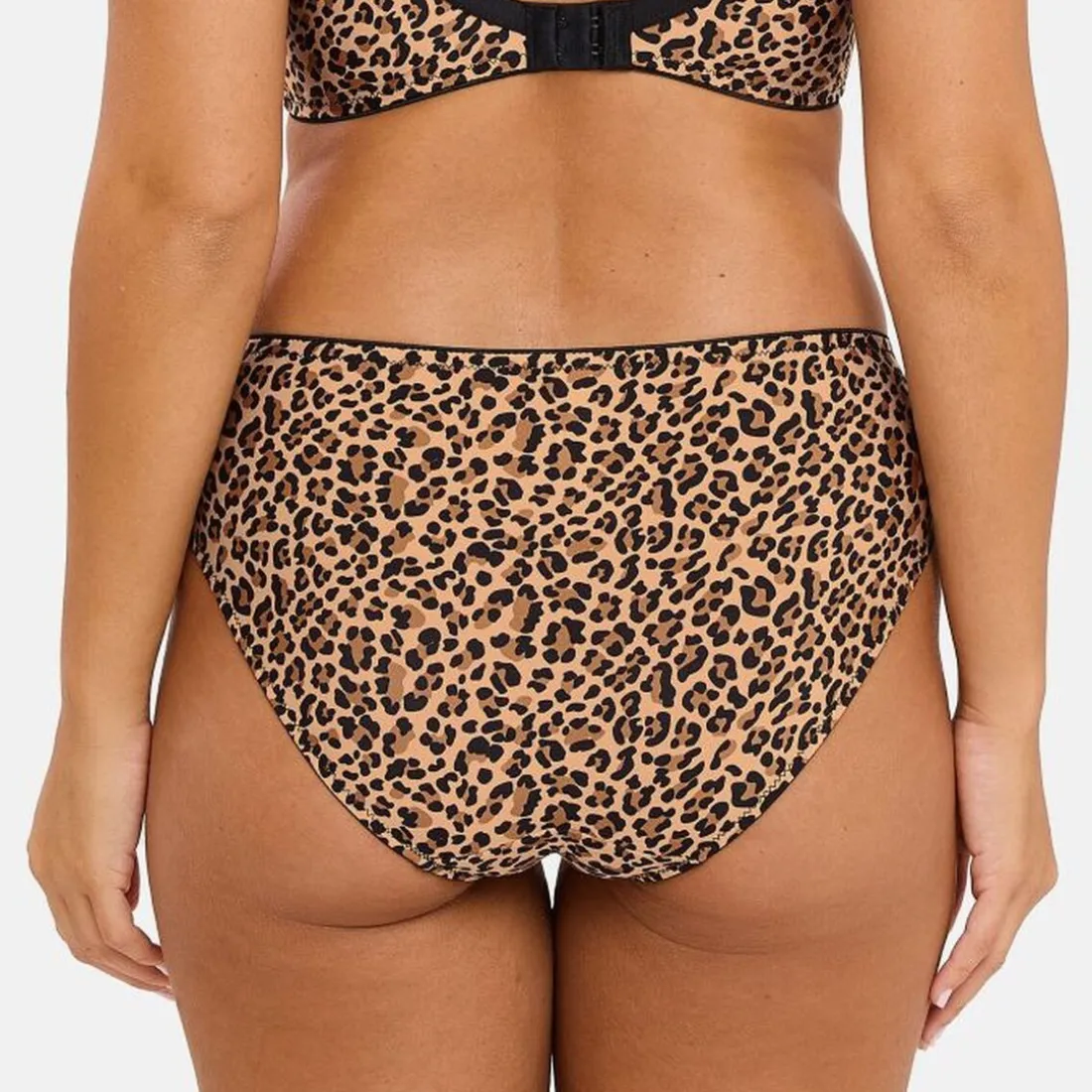 Soutien-gorge emboîtant Lya Imprimé Léopard Mocha - Marron