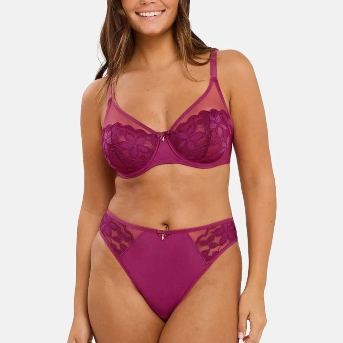 Soutien-gorge emboîtant Salomé Mûres de Boysen rose