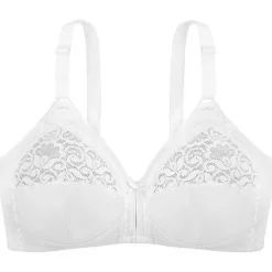 Soutien-Gorge Emboîtant sans armatures Blanc en coton