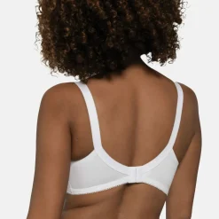 Soutien-Gorge Emboîtant sans armatures Blanc en coton