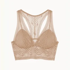Soutien-gorge foulard sans armatures beige