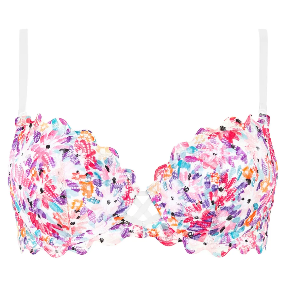Soutien-gorge Gracieuse Pop - Blanc Rose clair