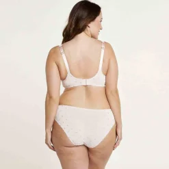 Soutien-gorge grand maintien poudre Louange rose
