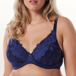 Soutien-gorge grand maintien bleu marine Backstage
