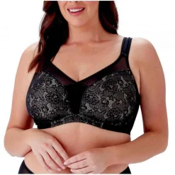 Soutien-gorge minimiser sans armatures - Noir