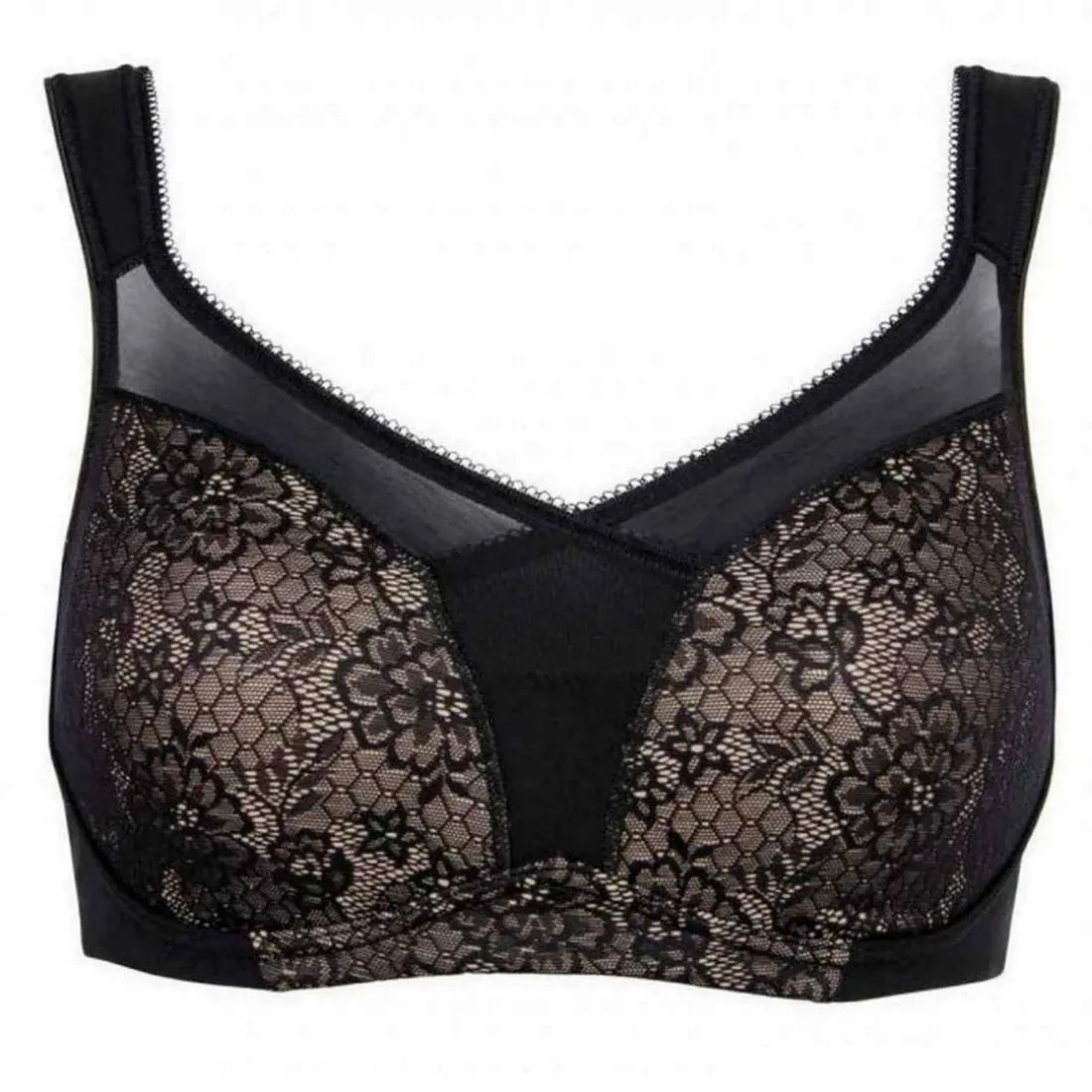 Soutien-gorge minimiser sans armatures - Noir