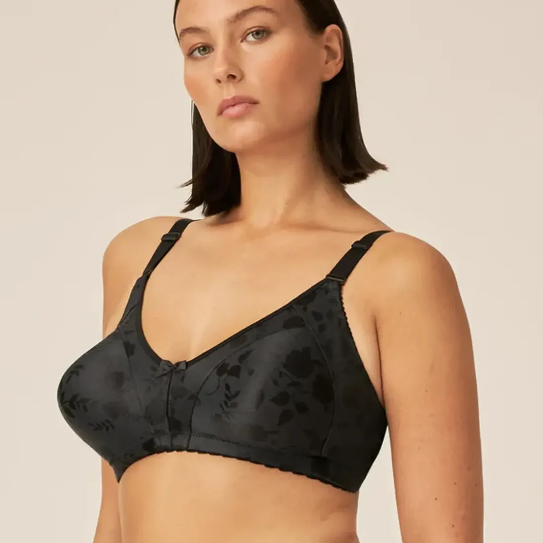Soutien-Gorge minimiser sans armatures noir
