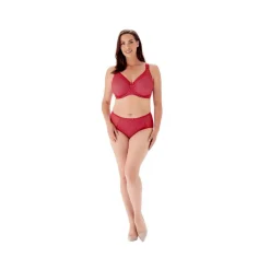 Soutien-gorge minimiseur armatures - Rouge