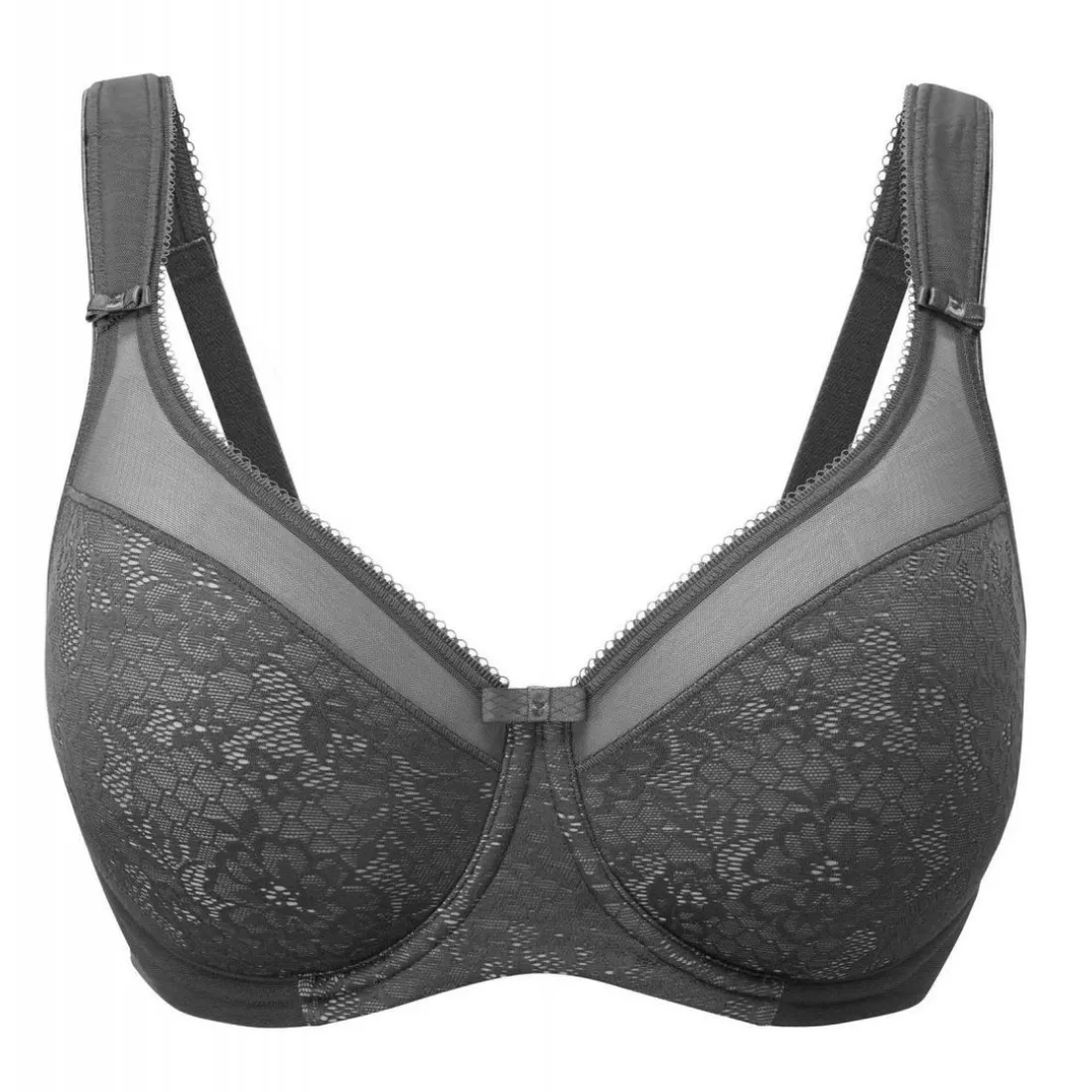 Soutien-gorge minimiseur armatures - Gris